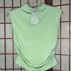Womans Green Top Medium
